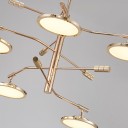 Loft Industry Modern - Cranes Chandelier